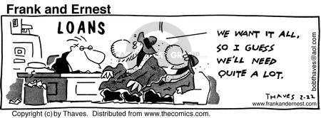 Cartoonist Bob Thaves Tom Thaves  Frank and Ernest 1991-02-22 