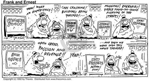 Cartoonist Bob Thaves Tom Thaves  Frank and Ernest 1992-06-07 