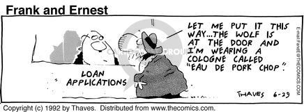 Cartoonist Bob Thaves Tom Thaves  Frank and Ernest 1992-06-29 