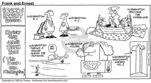 Cartoonist Bob Thaves Tom Thaves  Frank and Ernest 1992-07-12 