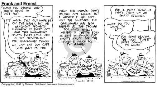 Cartoonist Bob Thaves Tom Thaves  Frank and Ernest 1992-08-23 