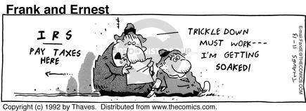 Cartoonist Bob Thaves Tom Thaves  Frank and Ernest 1992-11-13 