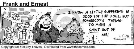 Cartoonist Bob Thaves Tom Thaves  Frank and Ernest 1993-01-05 