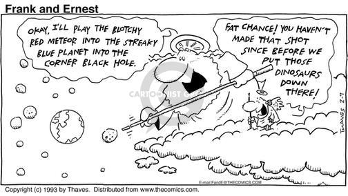 Cartoonist Bob Thaves Tom Thaves  Frank and Ernest 1993-02-07 