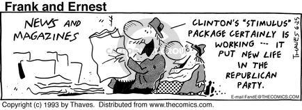 Cartoonist Bob Thaves Tom Thaves  Frank and Ernest 1993-06-25 