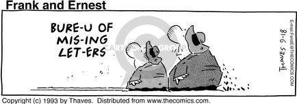 Cartoonist Bob Thaves Tom Thaves  Frank and Ernest 1993-09-18 