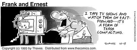 Cartoonist Bob Thaves Tom Thaves  Frank and Ernest 1993-10-13 
