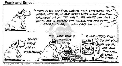 Cartoonist Bob Thaves Tom Thaves  Frank and Ernest 1993-10-24 