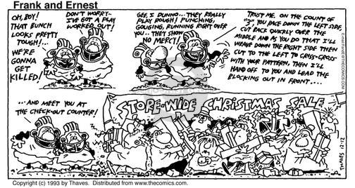 Cartoonist Bob Thaves Tom Thaves  Frank and Ernest 1993-12-12 