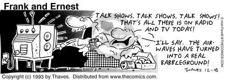 Cartoonist Bob Thaves Tom Thaves  Frank and Ernest 1993-12-18 