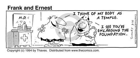 Cartoonist Bob Thaves Tom Thaves  Frank and Ernest 1994-03-31 