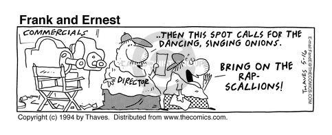 Cartoonist Bob Thaves Tom Thaves  Frank and Ernest 1994-05-16 