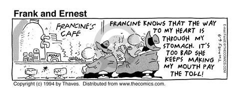 Cartoonist Bob Thaves Tom Thaves  Frank and Ernest 1994-06-09 