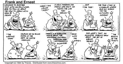 Cartoonist Bob Thaves Tom Thaves  Frank and Ernest 1994-06-26 