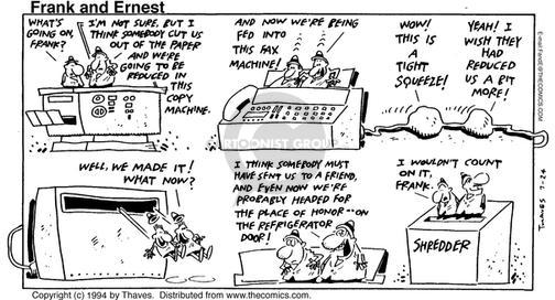 Cartoonist Bob Thaves Tom Thaves  Frank and Ernest 1994-07-24 