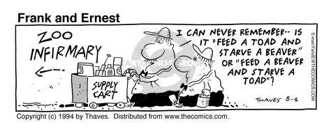 Cartoonist Bob Thaves Tom Thaves  Frank and Ernest 1994-08-04 