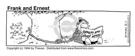 Cartoonist Bob Thaves Tom Thaves  Frank and Ernest 1994-09-01 