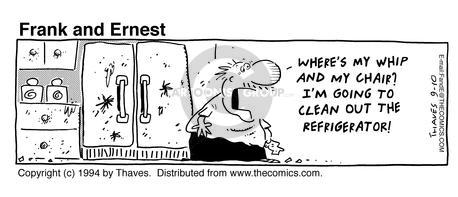 Cartoonist Bob Thaves Tom Thaves  Frank and Ernest 1994-09-10 