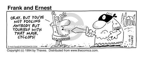 Cartoonist Bob Thaves Tom Thaves  Frank and Ernest 1994-10-04 