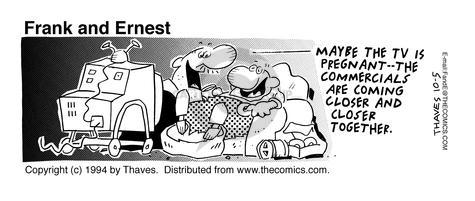 Cartoonist Bob Thaves Tom Thaves  Frank and Ernest 1994-10-05 