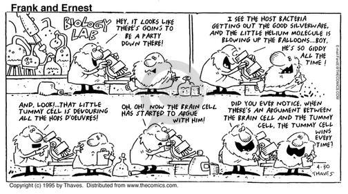 Cartoonist Bob Thaves Tom Thaves  Frank and Ernest 1995-04-30 