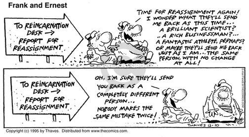 Cartoonist Bob Thaves Tom Thaves  Frank and Ernest 1995-12-10 