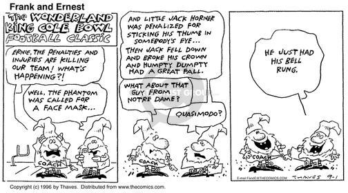 Cartoonist Bob Thaves Tom Thaves  Frank and Ernest 1996-09-01 