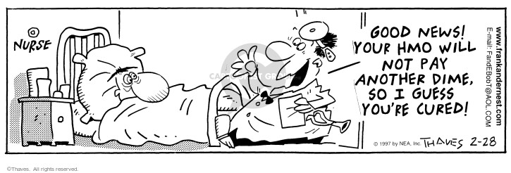 Cartoonist Bob Thaves Tom Thaves  Frank and Ernest 1997-02-28 
