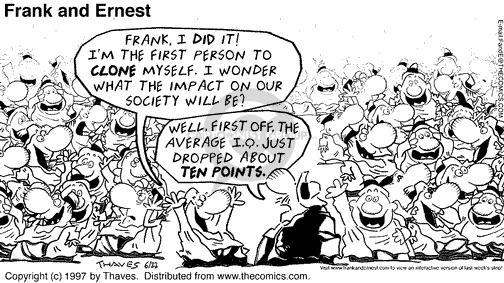 Cartoonist Bob Thaves Tom Thaves  Frank and Ernest 1997-06-22 