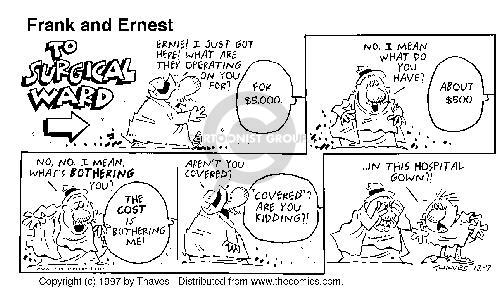 Cartoonist Bob Thaves Tom Thaves  Frank and Ernest 1997-12-07 