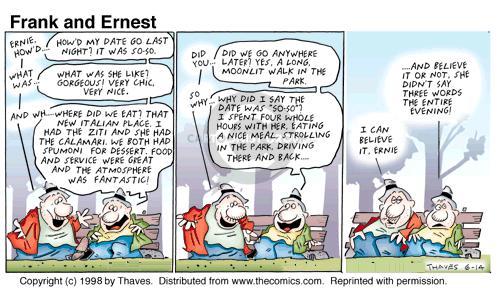 Cartoonist Bob Thaves Tom Thaves  Frank and Ernest 1998-06-14 