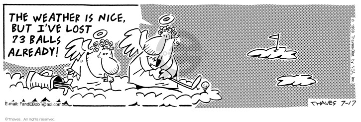 Cartoonist Bob Thaves Tom Thaves  Frank and Ernest 1998-07-17 