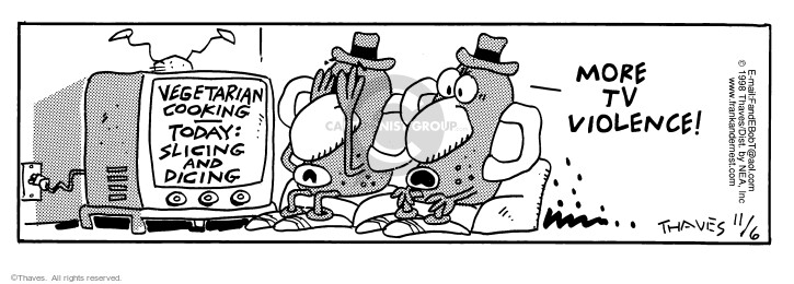 Cartoonist Bob Thaves Tom Thaves  Frank and Ernest 1998-11-06 