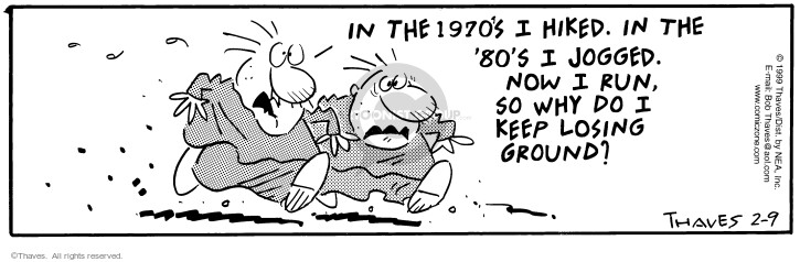 Cartoonist Bob Thaves Tom Thaves  Frank and Ernest 1999-02-09 