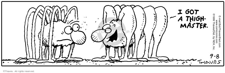 Cartoonist Bob Thaves Tom Thaves  Frank and Ernest 1999-09-08 