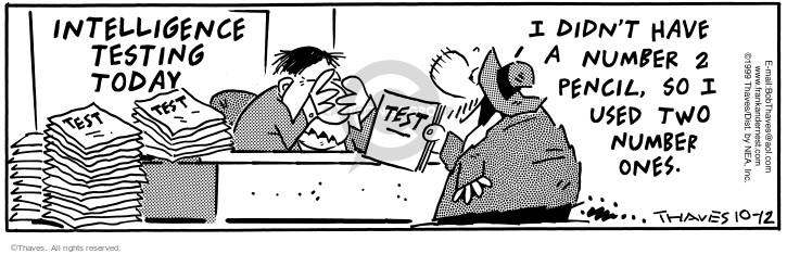 Cartoonist Bob Thaves Tom Thaves  Frank and Ernest 1999-10-12 