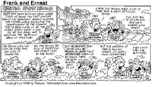Cartoonist Bob Thaves Tom Thaves  Frank and Ernest 1999-12-26 