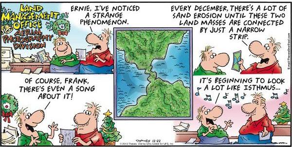 Cartoonist Bob Thaves Tom Thaves  Frank and Ernest 2013-12-22 