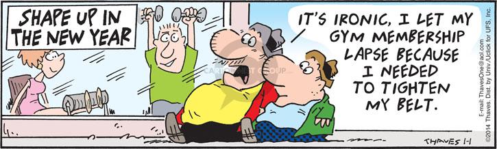Cartoonist Bob Thaves Tom Thaves  Frank and Ernest 2014-01-01 