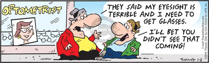 Cartoonist Bob Thaves Tom Thaves  Frank and Ernest 2014-01-02 