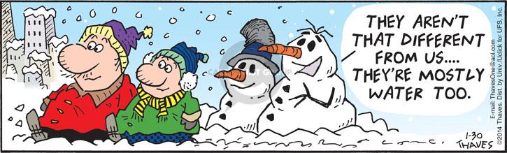 Cartoonist Bob Thaves Tom Thaves  Frank and Ernest 2014-01-30 