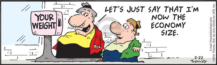 Cartoonist Bob Thaves Tom Thaves  Frank and Ernest 2014-02-22 
