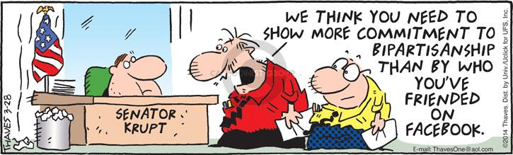 Cartoonist Bob Thaves Tom Thaves  Frank and Ernest 2014-03-28 