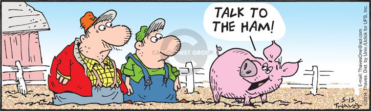 Cartoonist Bob Thaves Tom Thaves  Frank and Ernest 2014-05-15 