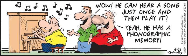 Cartoonist Bob Thaves Tom Thaves  Frank and Ernest 2014-06-25 