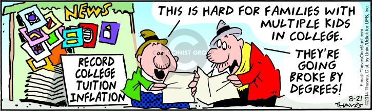 Cartoonist Bob Thaves Tom Thaves  Frank and Ernest 2014-08-21 