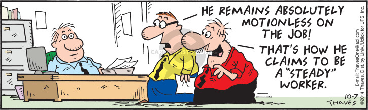 Cartoonist Bob Thaves Tom Thaves  Frank and Ernest 2014-10-07 