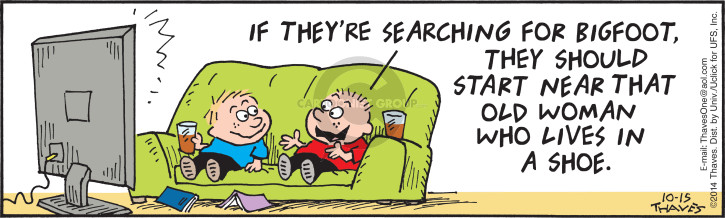 Cartoonist Bob Thaves Tom Thaves  Frank and Ernest 2014-10-15 