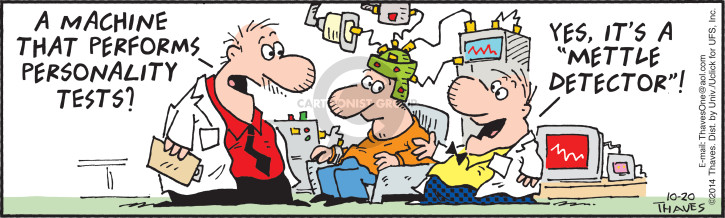 Cartoonist Bob Thaves Tom Thaves  Frank and Ernest 2014-10-20 