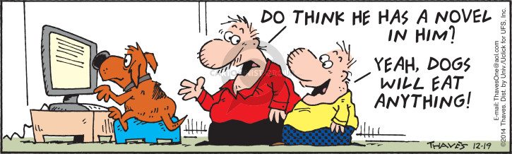 Cartoonist Bob Thaves Tom Thaves  Frank and Ernest 2014-12-19 